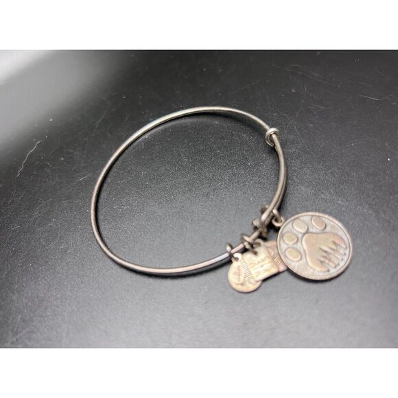 Alex and Ani Paw Print Bracelet - Picture 3 of 5